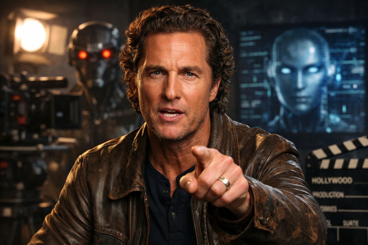 AI v Hollywoodu je nevyhnutelná realita, míní McConaughey. Kolegům poradil, jak se bránit