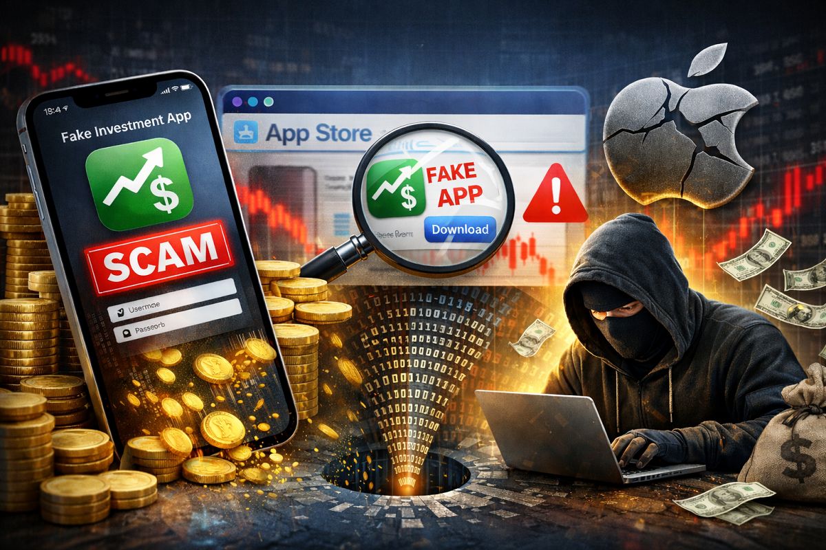 Falešná aplikace v App Store okradla investory o miliony. Apple reagoval až po průšvihu